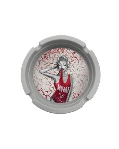 V Syndicate Dank Diva Blazin' Silicone Ashtray 8 x 2.3cm