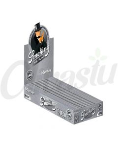 Smoking Master Silver 1 1/4" Medium Size Rolling Paper