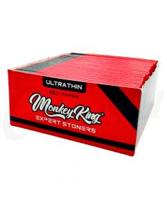 Monkey King Red King Size Slim Papers Full Box