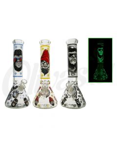 Chongz Glass ''Monkey Maan'' 33cm Glow Bong - 7mm