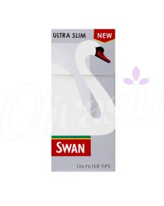 Swan Ultra Slim Filter Tips (126 Per Box)