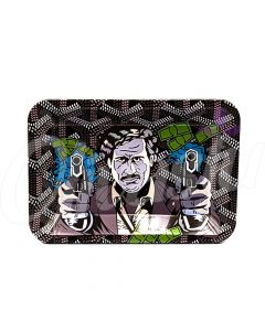 Gangsta Metal Rolling Tray - Small