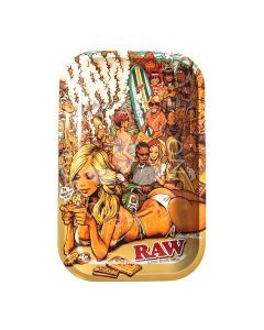 RAW RJB Summer Beach Party Rolling Tray