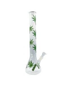 4Smoke Leaf Glass Bong (45cm)