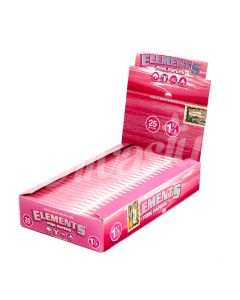 Elements Pink 1 1/4" Rolling Papers - (Box 24)