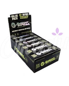 G-Rollz Medicago Sativa Connoisseur King Size Slim Extra Thin Papers (Box)