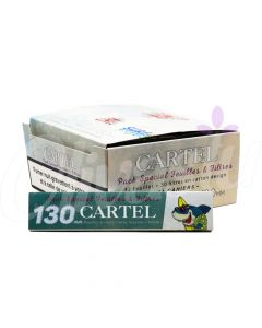 Cartel Extra Long 130mm King Size Slim Papers + Filter Tips (Box of 24)