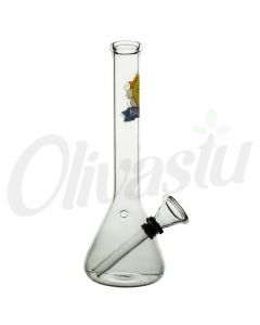 Half Baked 20cm "Whinger" Glass Beaker Water Pipe Bong