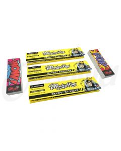 3 Yellow Monkey King Ultra Thin Papers + 2 Smile Tips Slim