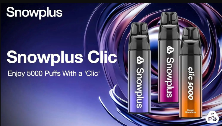 Unveiling the All-New Snowplus Clic 5000 Puffs: A Disposable Vape Experience like No Other