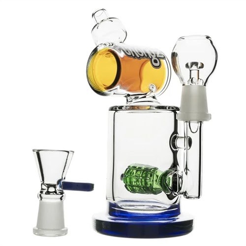 Chongz "Molly" Flower Bong & Oil Rig