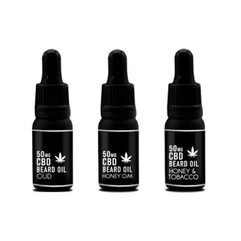 NKD 50mg CBD Infused Speciality Beard Oil- 10ml