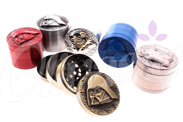  Star Wars 4 Part Metal Grinder, 50mm - Random Design & Colour