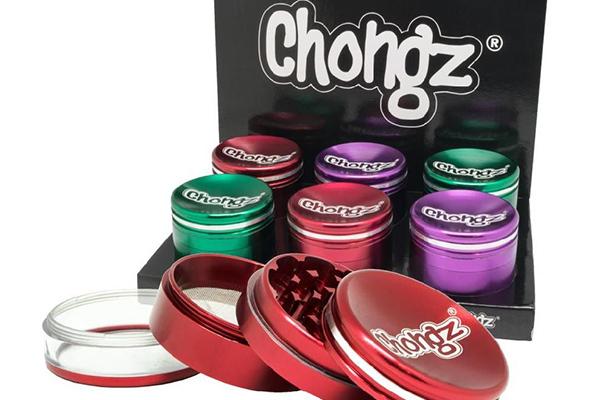 Chongz Deep Dish 4 Part Metal Grinder, 60mm